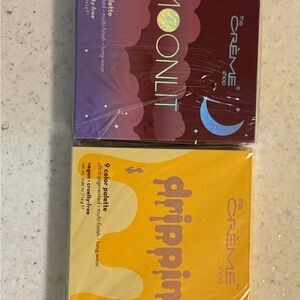 The Crème Shop Moonlit and Drippin' Eyeshadow Palettes